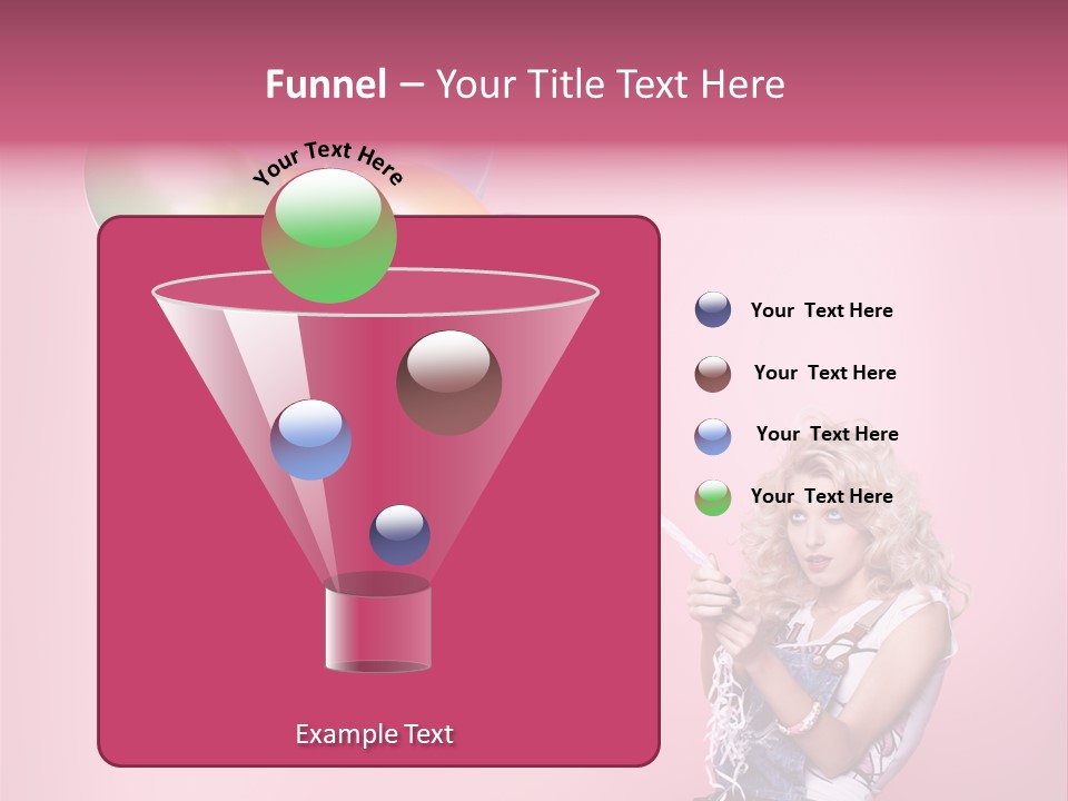 Expression Jeans Pretty PowerPoint Template