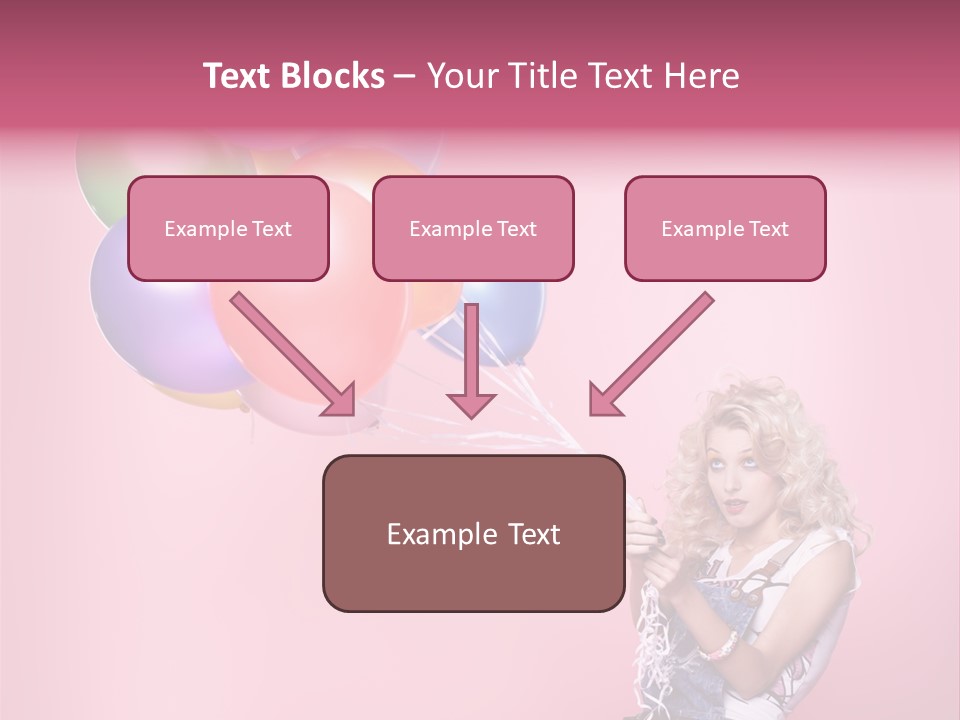 Expression Jeans Pretty PowerPoint Template