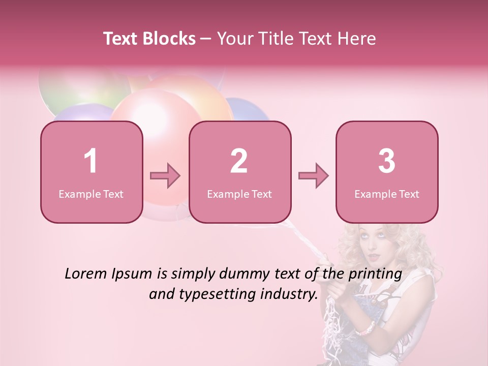 Expression Jeans Pretty PowerPoint Template