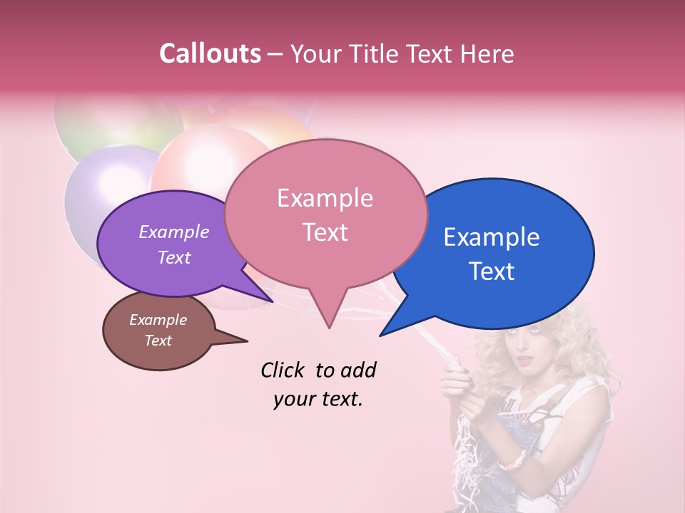 Expression Jeans Pretty PowerPoint Template