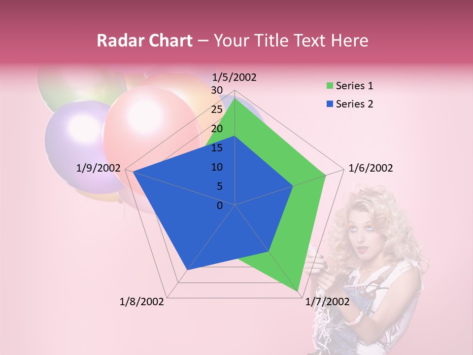 Expression Jeans Pretty PowerPoint Template