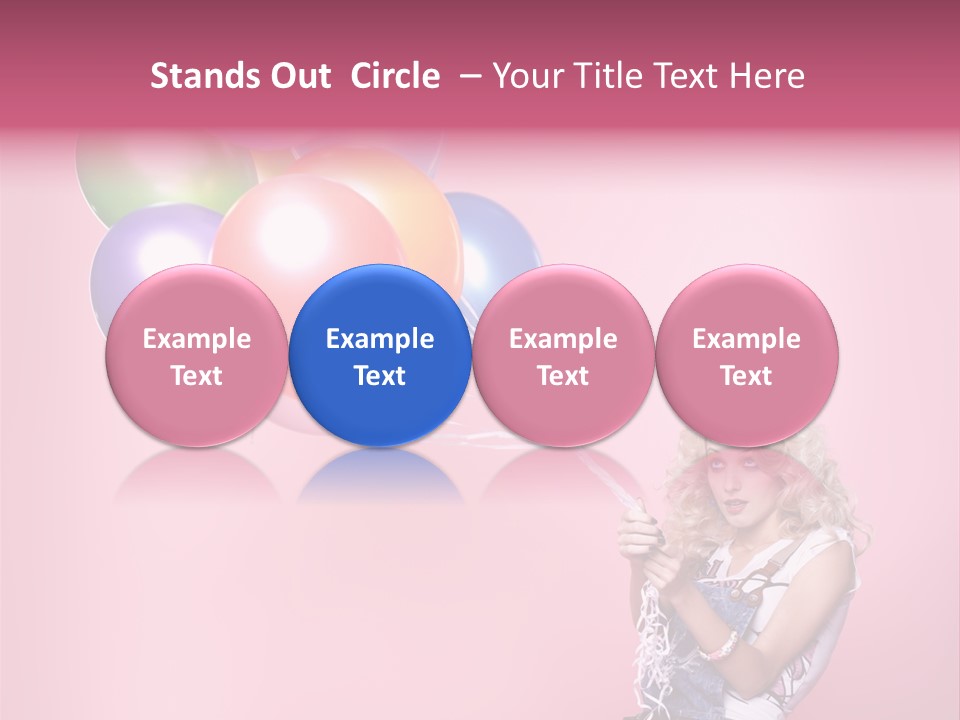 Expression Jeans Pretty PowerPoint Template