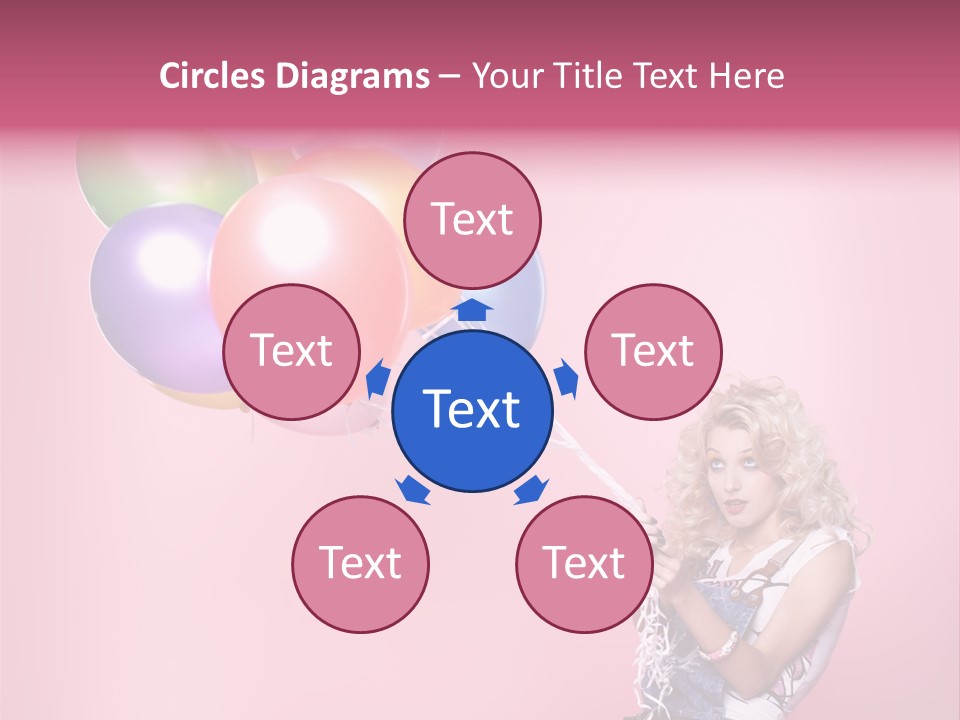 Expression Jeans Pretty PowerPoint Template