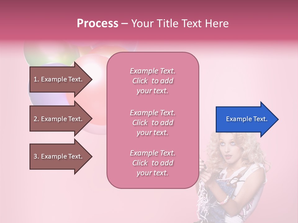 Expression Jeans Pretty PowerPoint Template