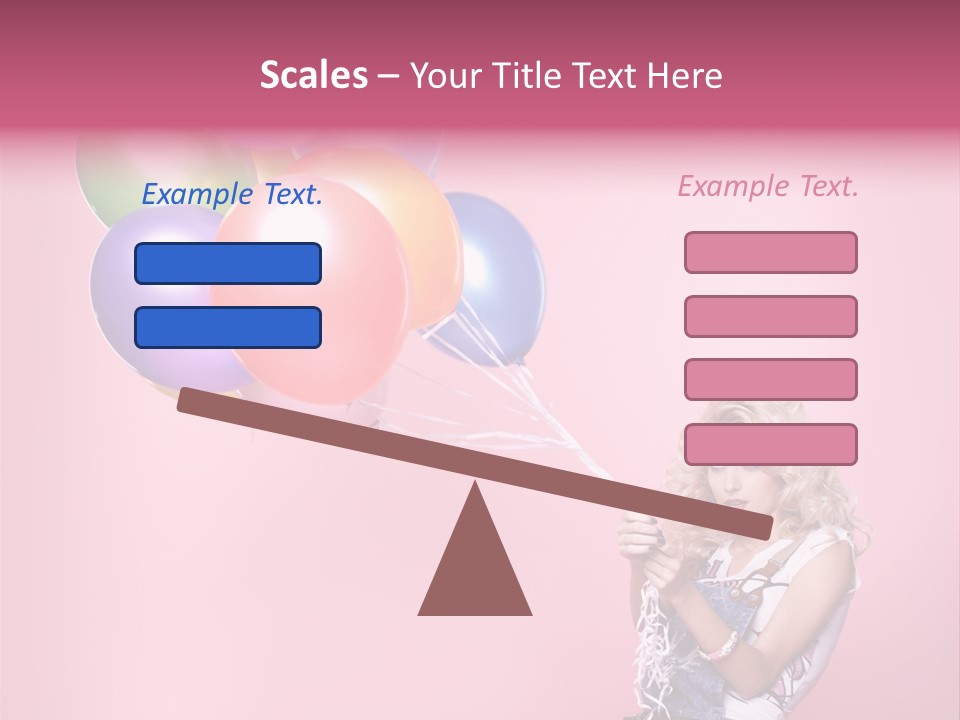 Expression Jeans Pretty PowerPoint Template