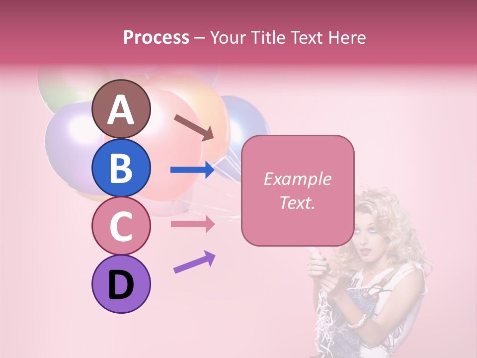 Expression Jeans Pretty PowerPoint Template