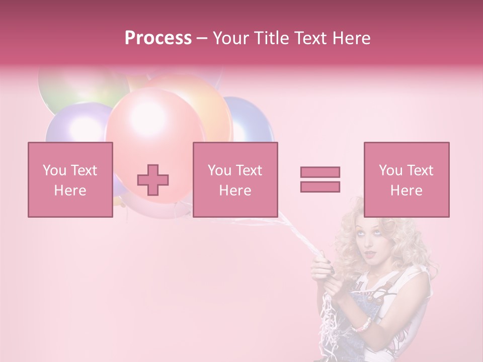 Expression Jeans Pretty PowerPoint Template