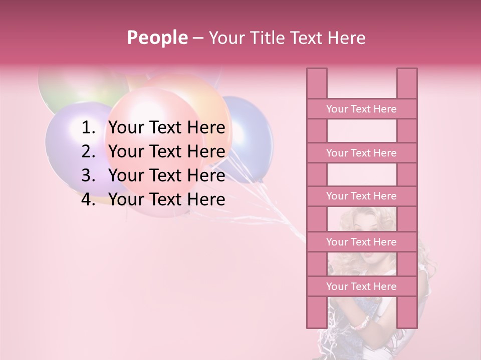 Expression Jeans Pretty PowerPoint Template