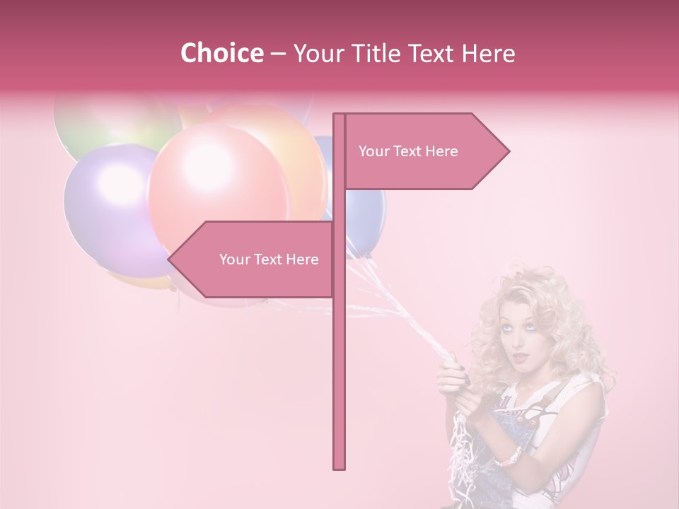 Expression Jeans Pretty PowerPoint Template