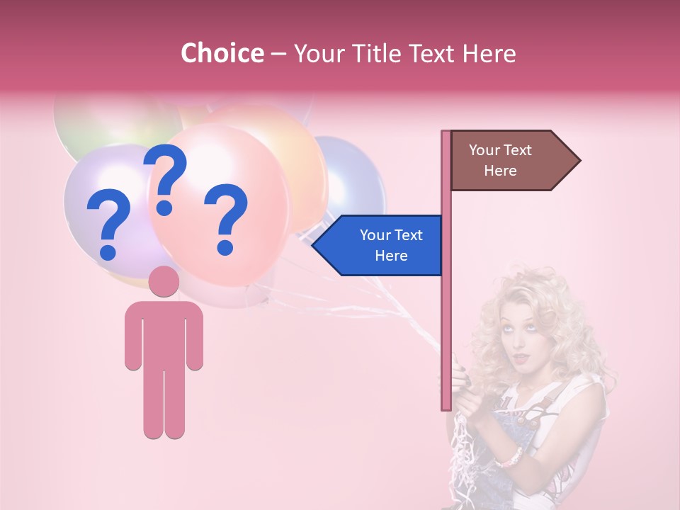 Expression Jeans Pretty PowerPoint Template