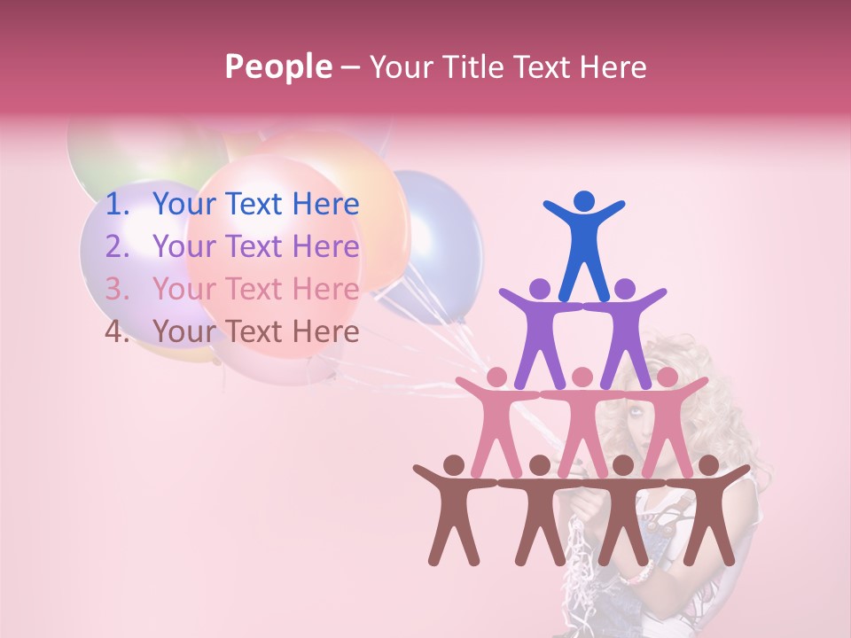 Expression Jeans Pretty PowerPoint Template