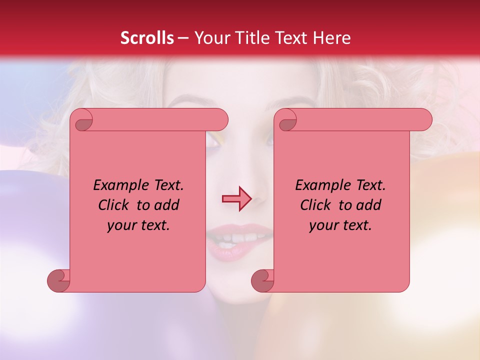 Expression Pretty Fashion PowerPoint Template