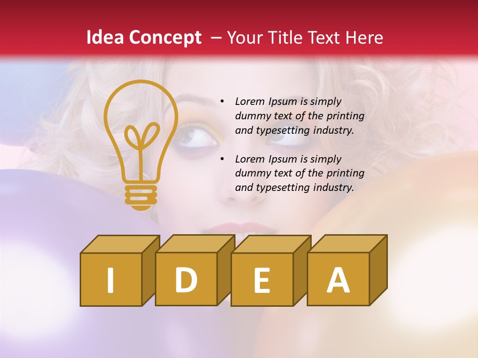 Expression Pretty Fashion PowerPoint Template