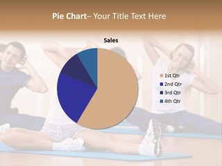 Women Effort Fitness PowerPoint Template