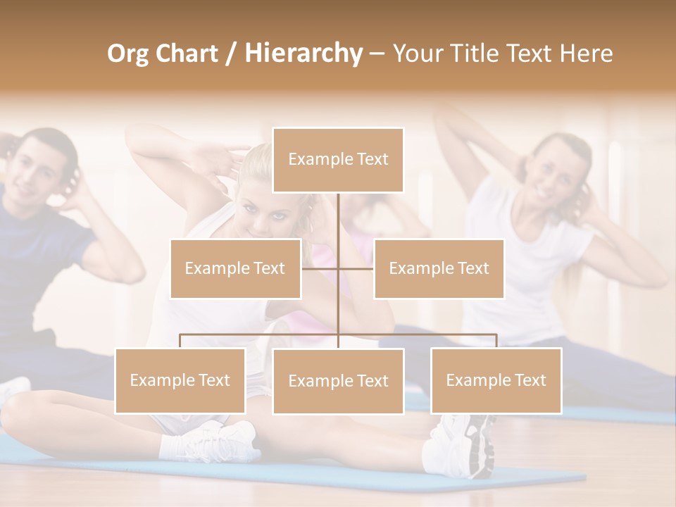 Women Effort Fitness PowerPoint Template