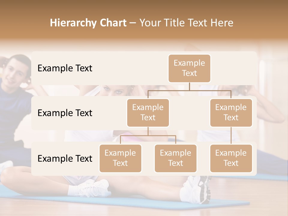 Women Effort Fitness PowerPoint Template