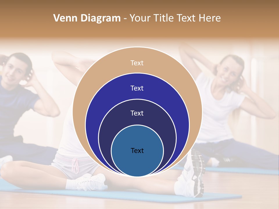 Women Effort Fitness PowerPoint Template