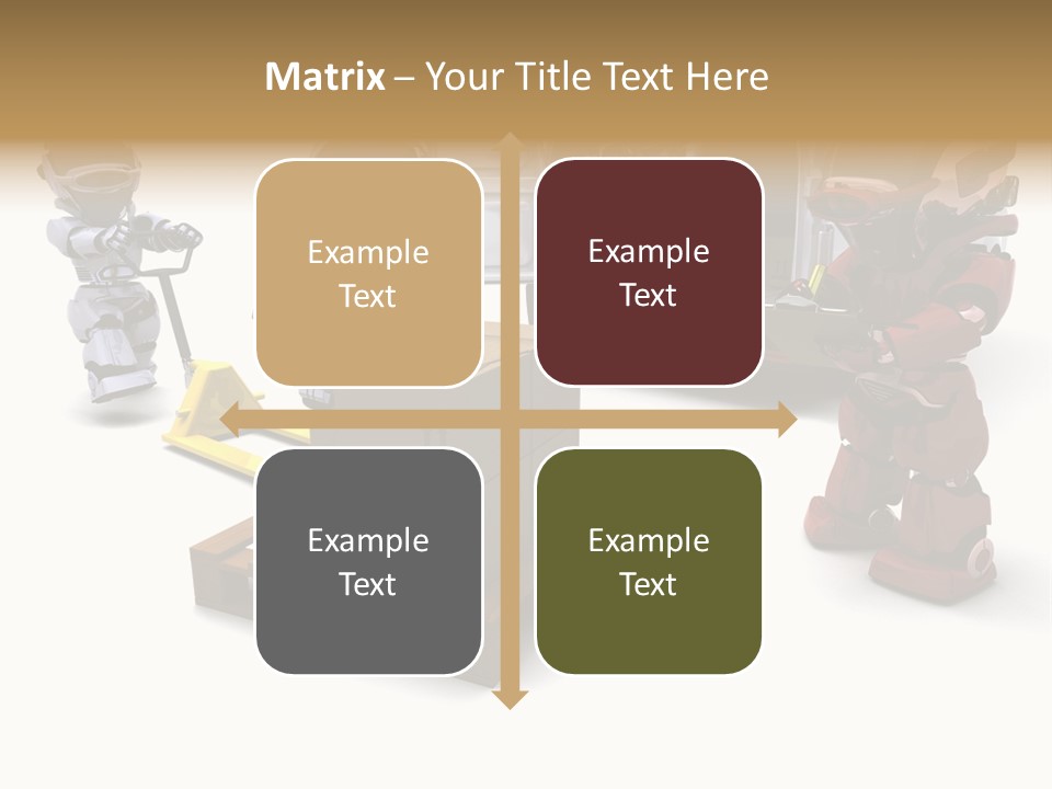 Logistics Technology Truck PowerPoint Template