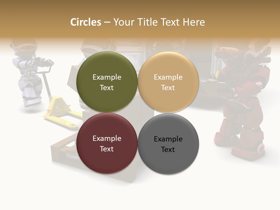 Logistics Technology Truck PowerPoint Template