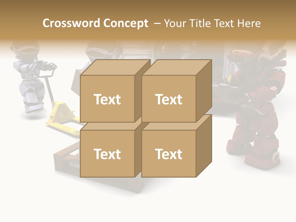 Logistics Technology Truck PowerPoint Template