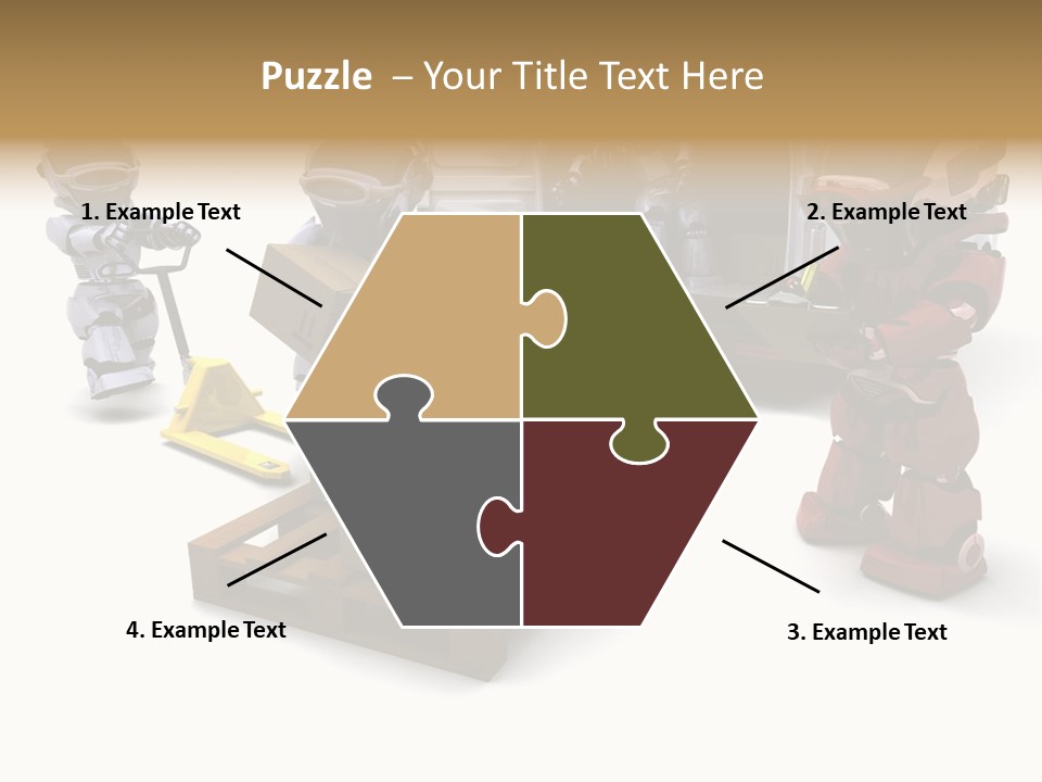 Logistics Technology Truck PowerPoint Template