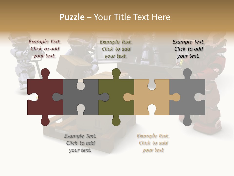 Logistics Technology Truck PowerPoint Template