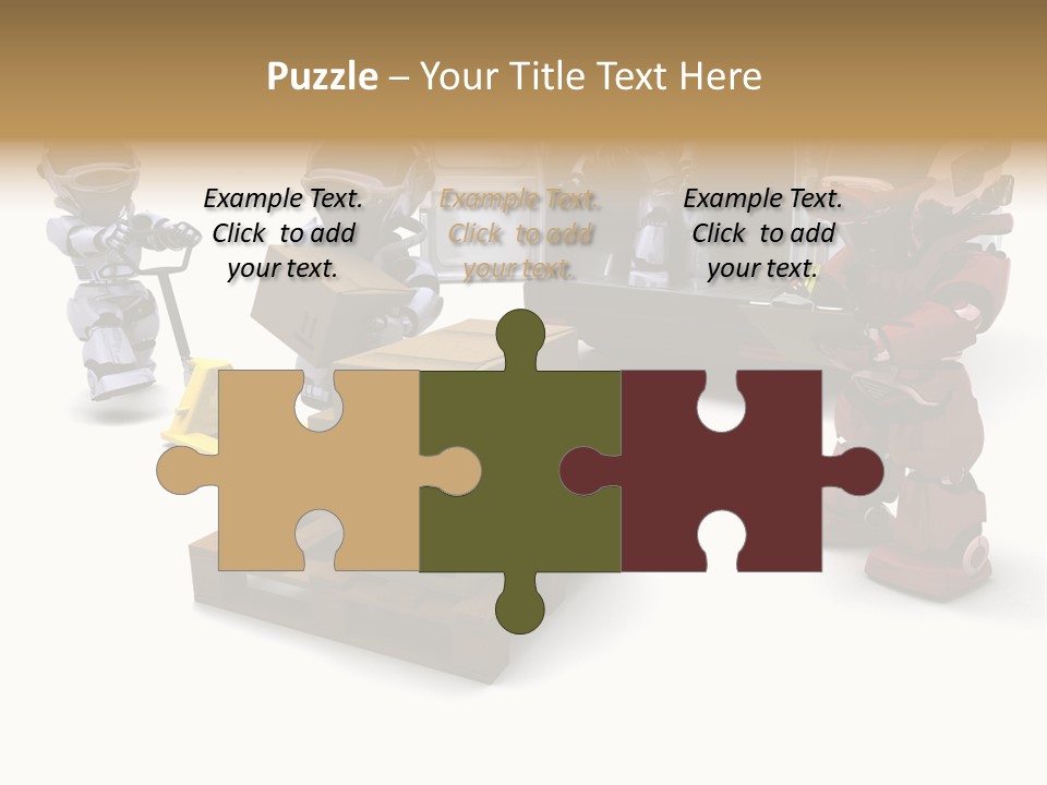 Logistics Technology Truck PowerPoint Template