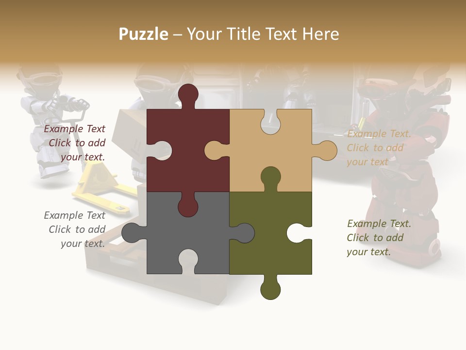 Logistics Technology Truck PowerPoint Template