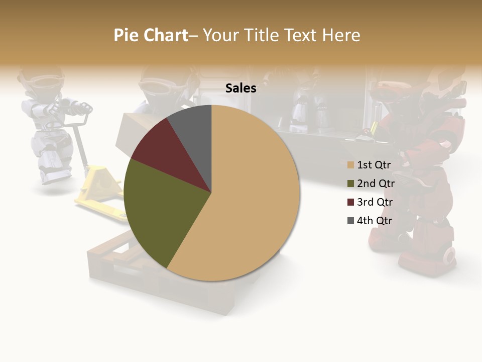 Logistics Technology Truck PowerPoint Template
