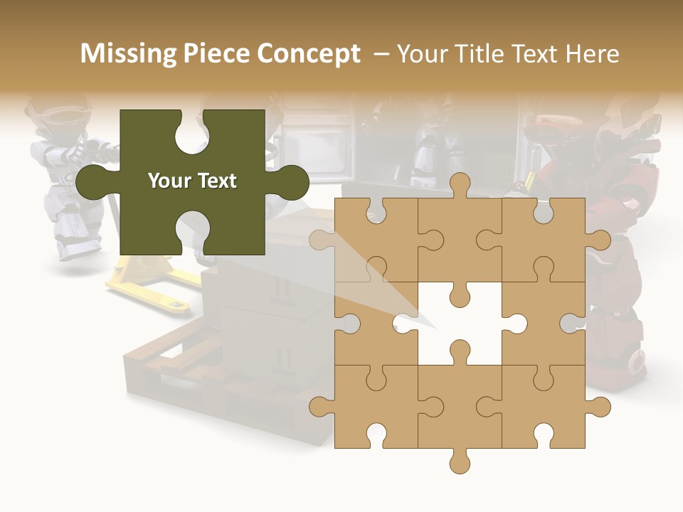 Logistics Technology Truck PowerPoint Template