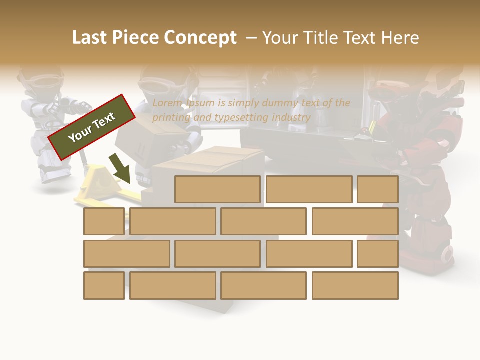 Logistics Technology Truck PowerPoint Template