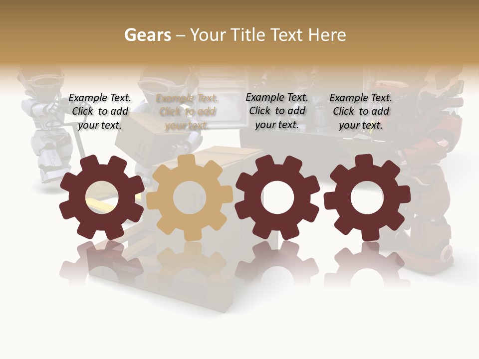 Logistics Technology Truck PowerPoint Template