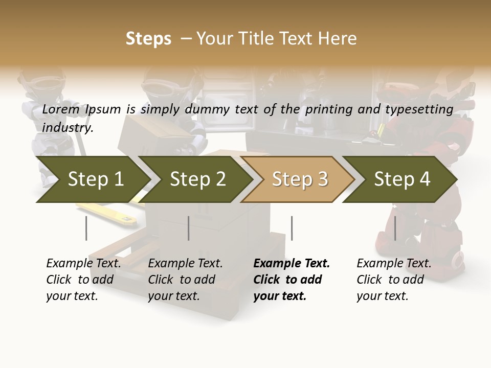 Logistics Technology Truck PowerPoint Template