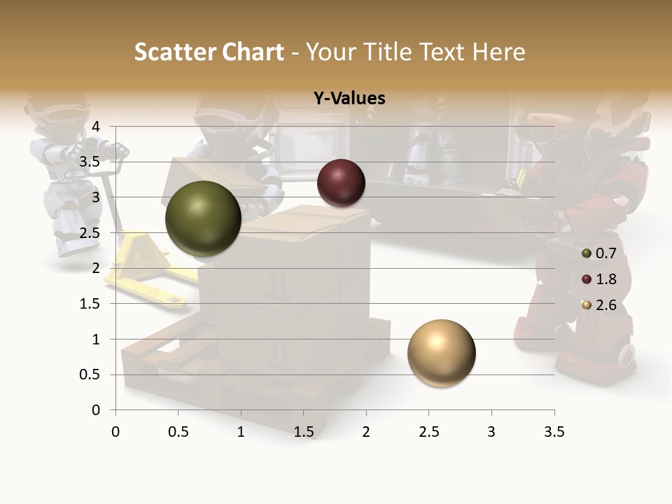 Logistics Technology Truck PowerPoint Template