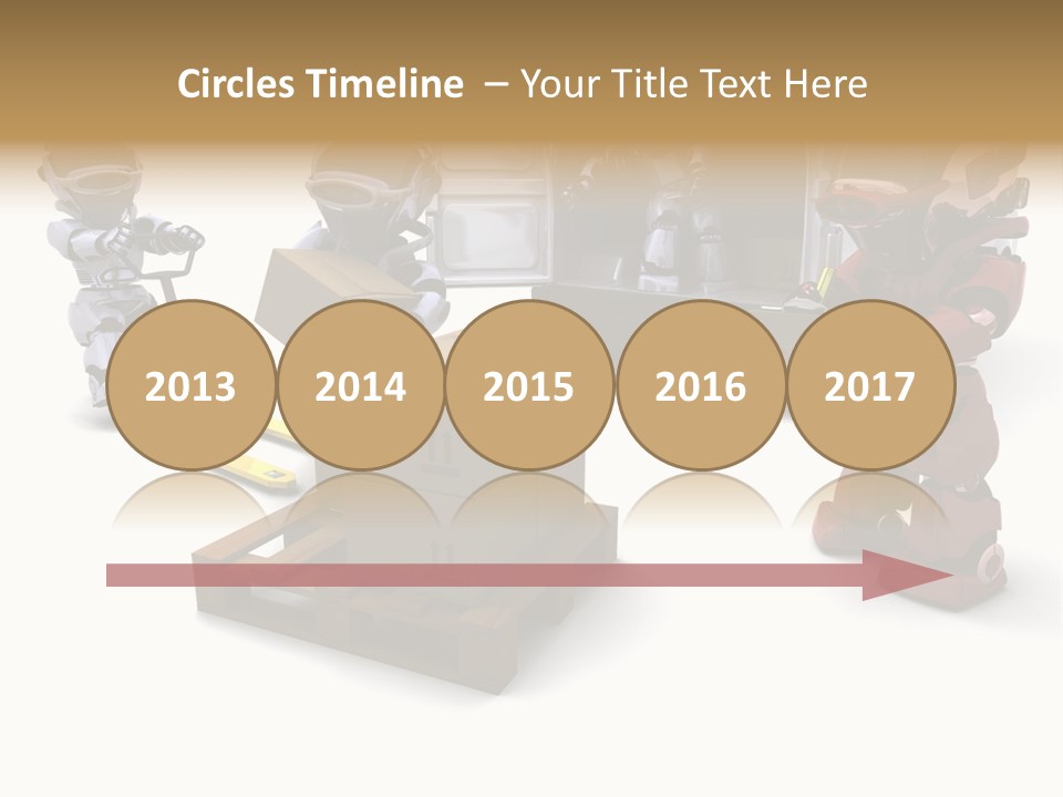 Logistics Technology Truck PowerPoint Template