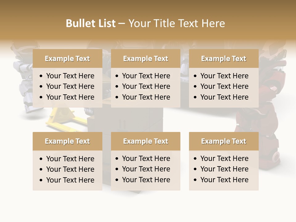 Logistics Technology Truck PowerPoint Template
