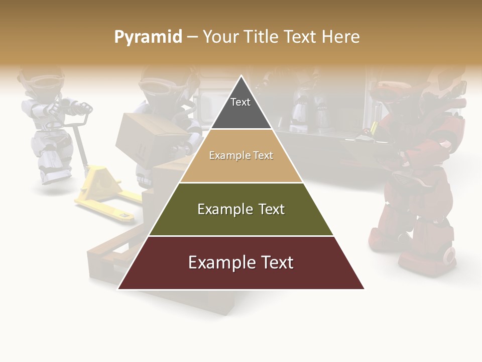 Logistics Technology Truck PowerPoint Template