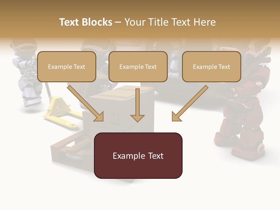 Logistics Technology Truck PowerPoint Template