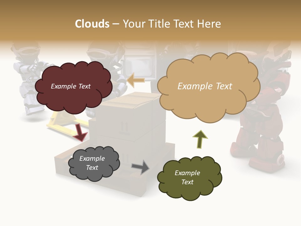 Logistics Technology Truck PowerPoint Template