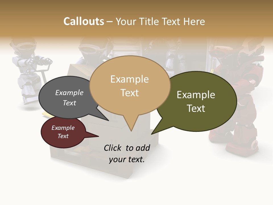Logistics Technology Truck PowerPoint Template
