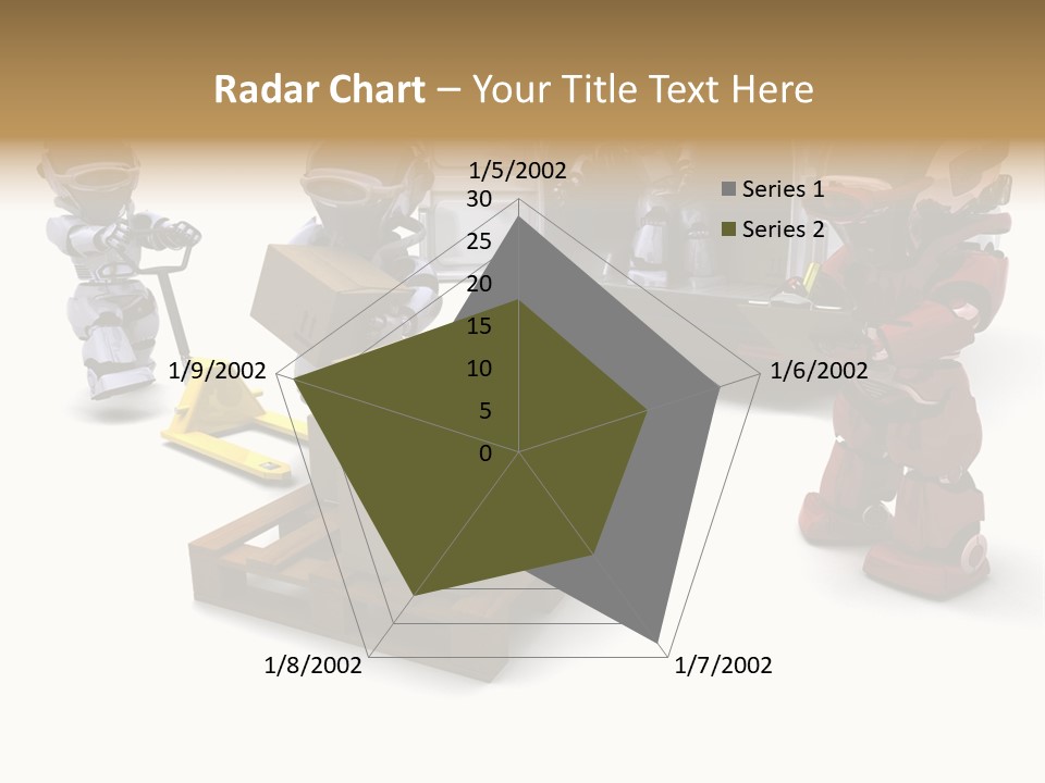 Logistics Technology Truck PowerPoint Template