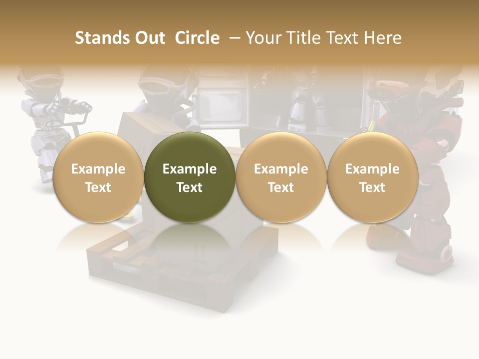 Logistics Technology Truck PowerPoint Template