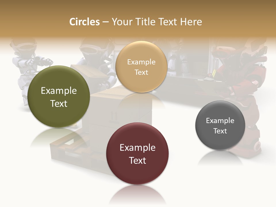 Logistics Technology Truck PowerPoint Template