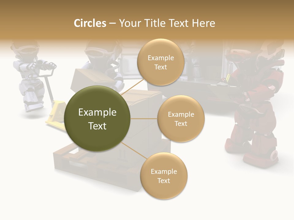 Logistics Technology Truck PowerPoint Template