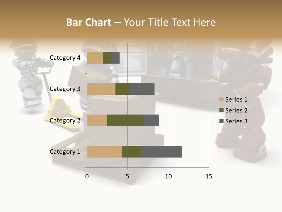 Logistics Technology Truck PowerPoint Template