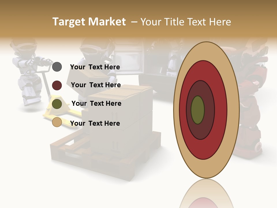 Logistics Technology Truck PowerPoint Template