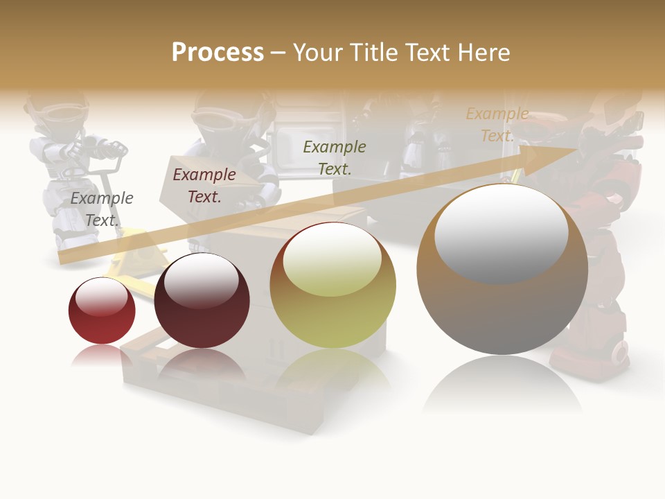 Logistics Technology Truck PowerPoint Template