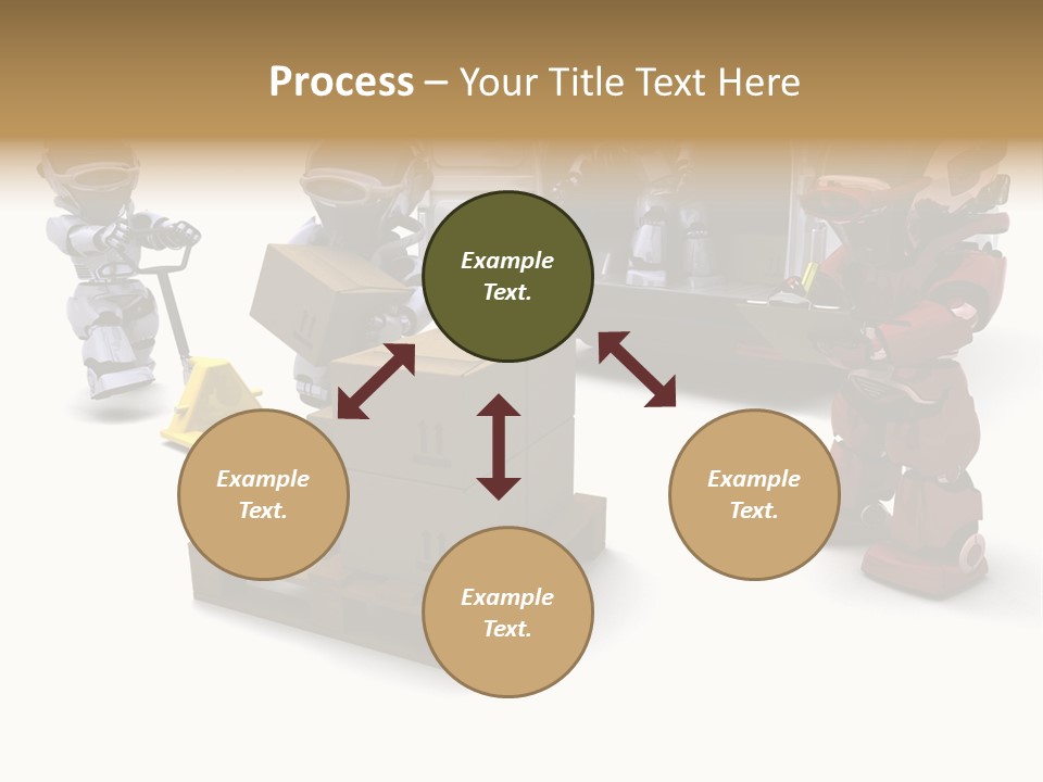 Logistics Technology Truck PowerPoint Template