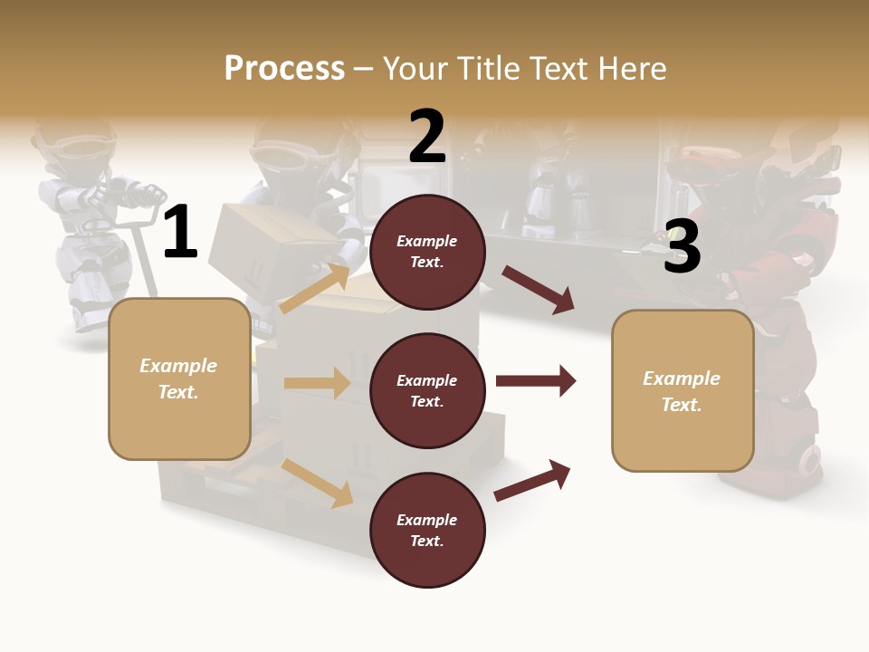 Logistics Technology Truck PowerPoint Template