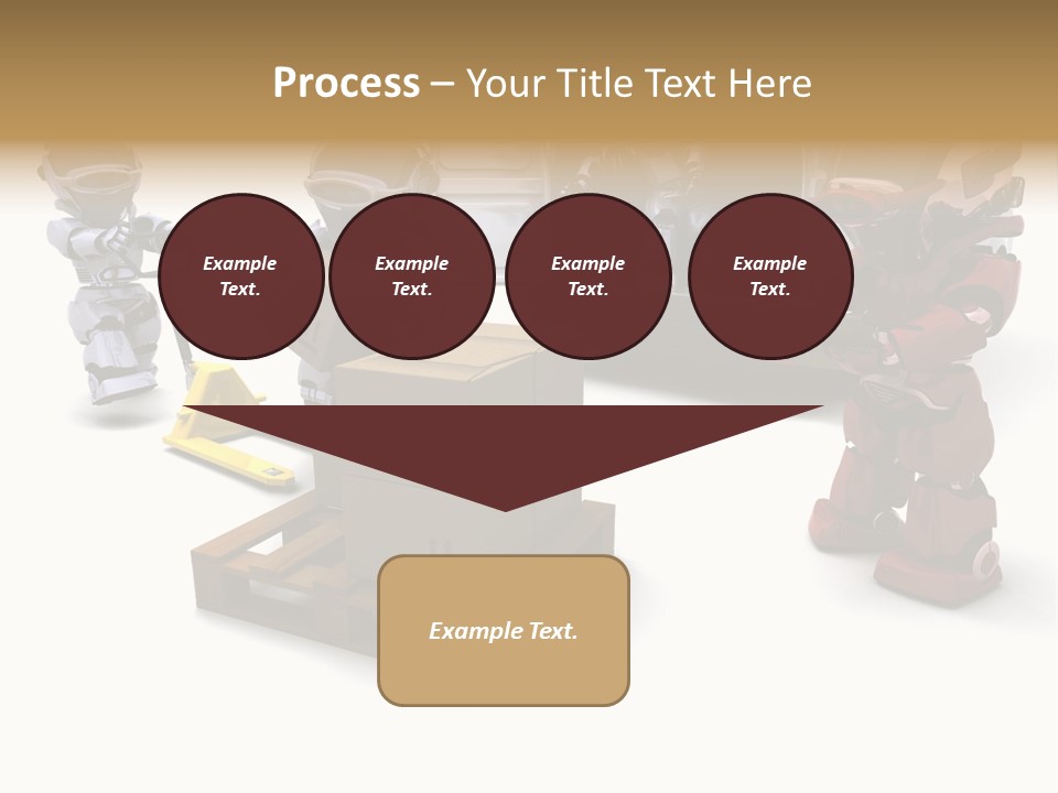 Logistics Technology Truck PowerPoint Template